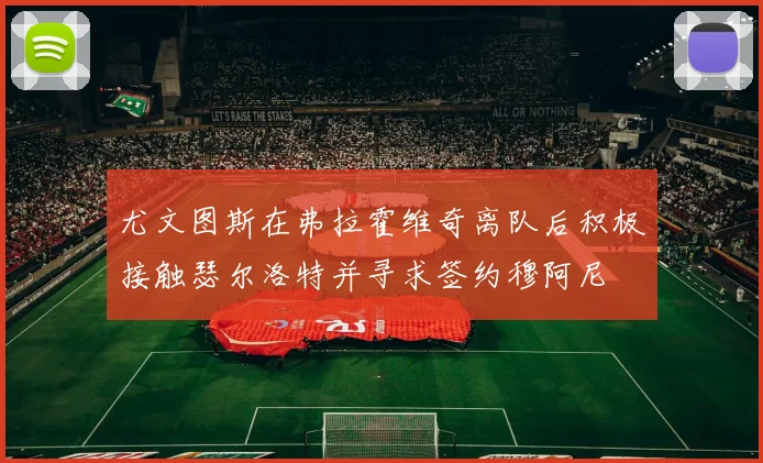 尤文图斯在弗拉霍维奇离队后积极接触瑟尔洛特并寻求签约穆阿尼